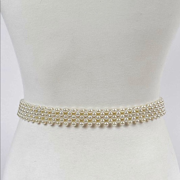 Elastic Pearl Belt! - Picture 2 of 4